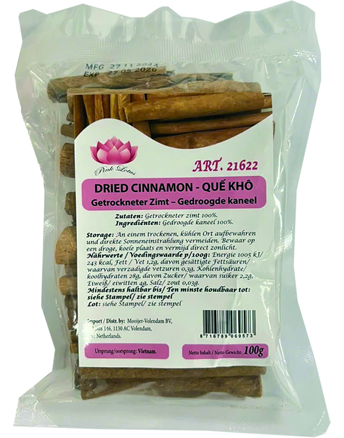 Cinnamon Dried