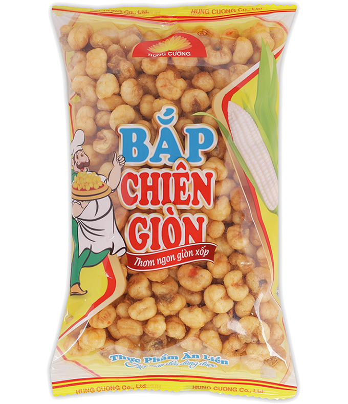 Crispy Fried Corn Snack