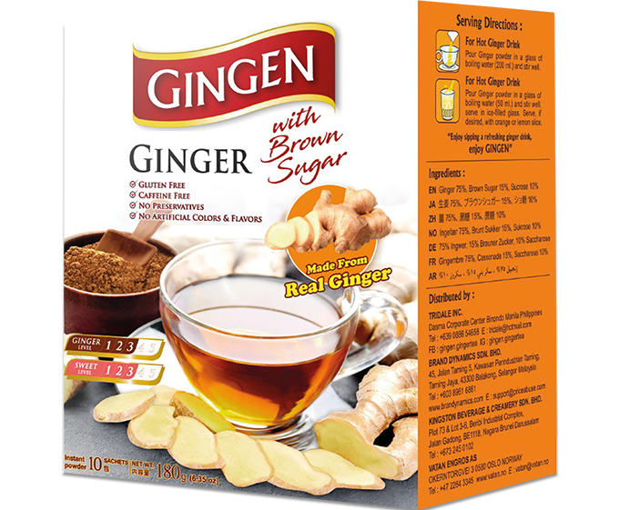 Instant Ginger with Brown Sugar