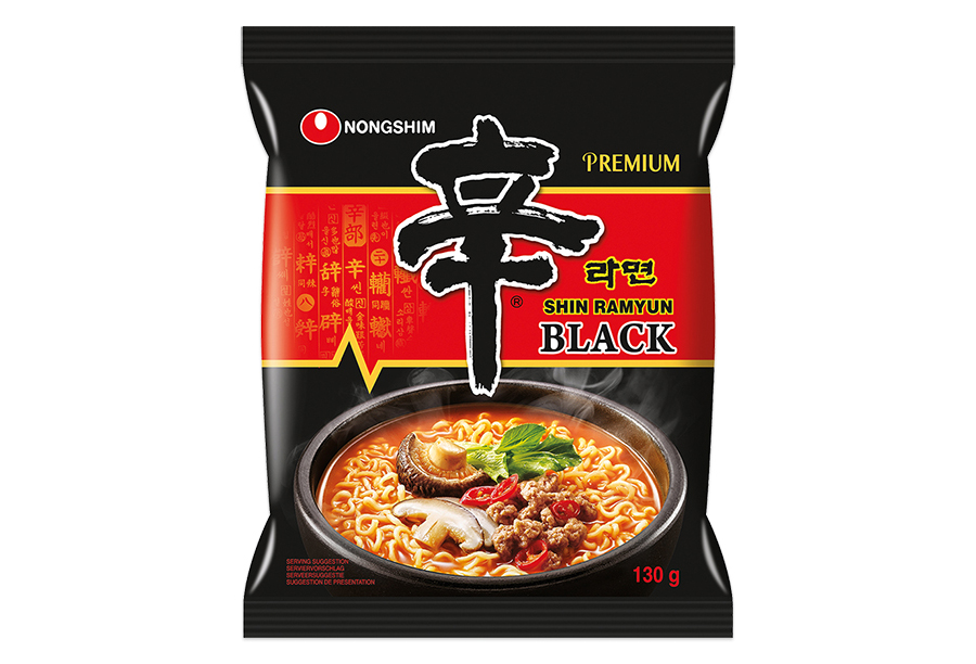 Instant Noedels Shim Ramyun Black