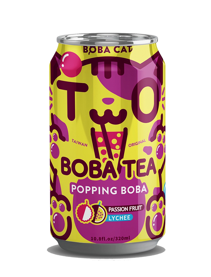 Popping Boba Passievrucht en Lycheesmaak