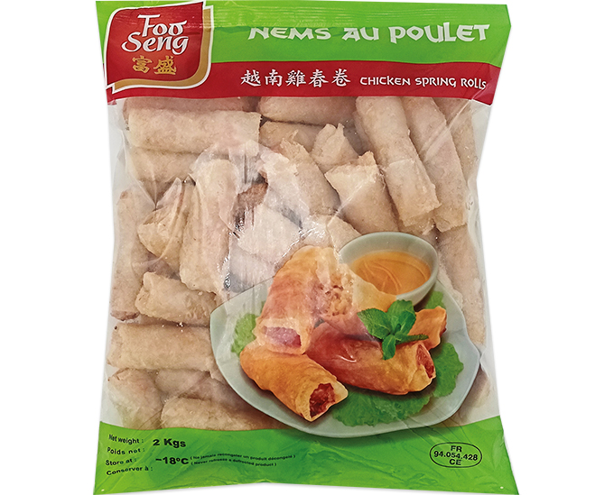 Vietnamese Springrolls with Chicken