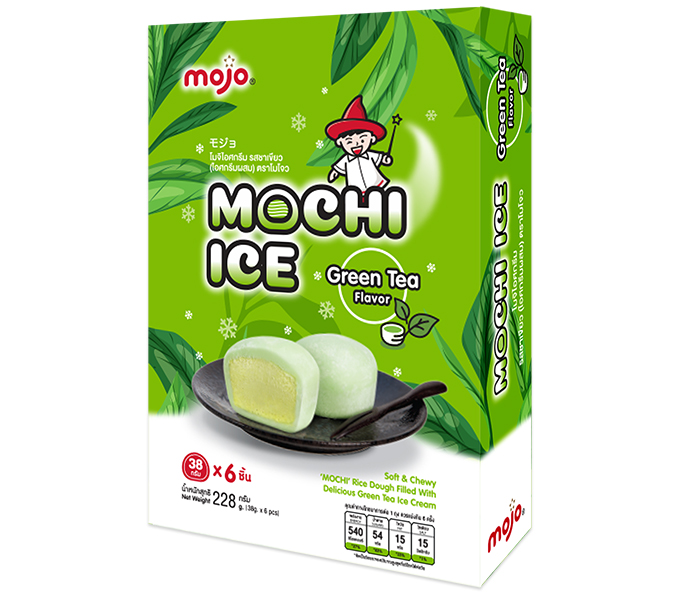 Mochi Ice Thé Vert  6X38 G