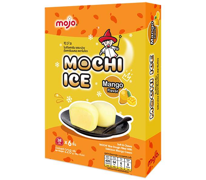 Mochi Ice Mangue  6X38 G