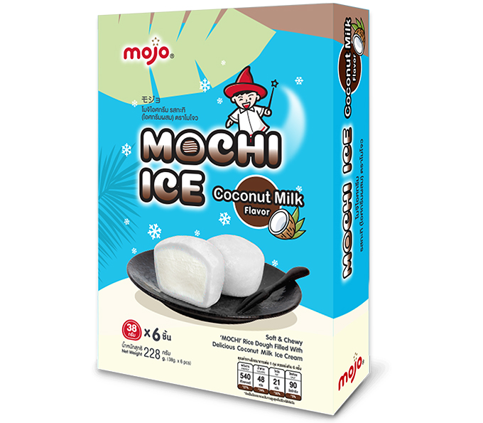 Mochi Ice Noix de Coco  6X38 G