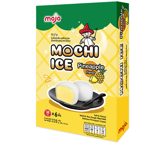 Mochi Ice Ananas  6X38 G