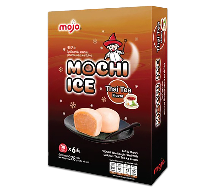 Mochi Ice Thai Tea  6X38 G